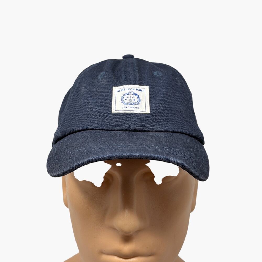 AIME LEON DORE Ceramique Ceramics Men's Blue Camper Hat Pencil Pocket Rare! Cap